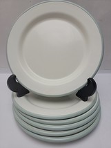 Magnolia Hearth &amp; Hand Set 6 Enamelware Salad Lunch Plates Blue Green Ba... - $927.38 MXN