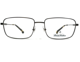 Brooks Brothers Brille Rahmen BB 1034 1512 Grau Quadratisch Draht Rim 55-17-145 - £50.83 GBP