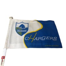 San Diego Chargers Logo NFL Car Window Flag Banner Auto Truck Fan Automo... - $14.84
