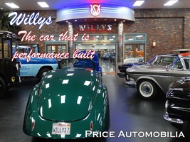 Willys Dealership Performance Built Cars Price Automobilia Collection Me... - £23.56 GBP