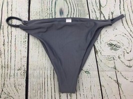 Grey Binding String Thong String Bikini Medium - £9.66 GBP