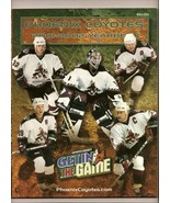 2001 NHL Phoenix Coyotes Yearbook - $34.95