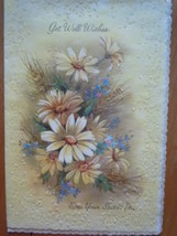 Vintage Get Well Wishes From Your Secret Pal Greeting Card Coronation Co... - $4.99