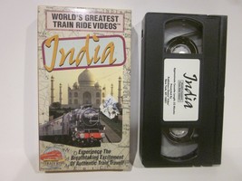 World&#39;s Greatest Train Ride Videos - India Vhs - £2.96 GBP