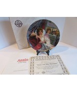 Knowles Collector Plate Annie &amp; Miss Hannigan COA #4369E  &amp; Box  LotE - £7.78 GBP