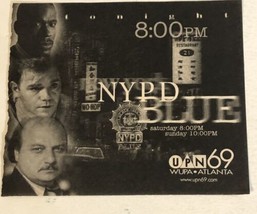 NYPD Blue Tv Guide Print Ad David Caruso Dennis Franz TPA15 - £4.66 GBP