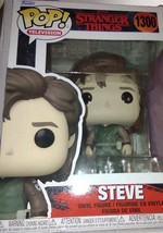 New Funko POP! #1300 Stranger Things Steve Harrington With Axe Vinyl Figure - $8.86