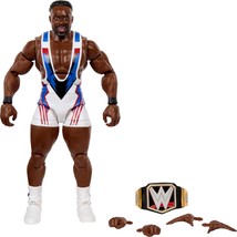 Mattel WWE Big E Elite Collection Action Figure, Deluxe Articulation &amp; Life-like - £34.35 GBP