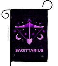Sagittarius Garden Flag Zodiac 13 X18.5 Double-Sided House Banner - $19.97