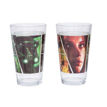 Star Wars Rogue One Photo Images 16 Ounce Pint Glass Set of 2, NEW UNUSED - £10.82 GBP