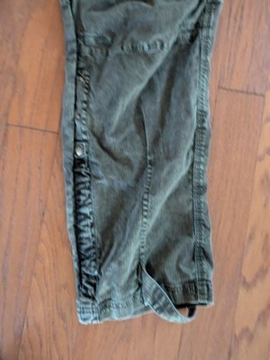 We The Free Damen Armeegrün Distressed Cargohose Größe M Item image 5