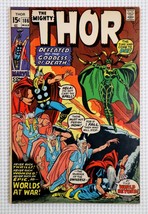 1971 Marvel The Mighty Thor 186, vs Hela! 1970's Bronze Age comic book/Mid Grade - $30.42