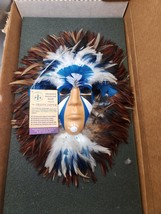 Shaman&#39;s Medicine Mask Native American &quot;The Truth Sayer&quot; R. W. Adamson S... - £50.51 GBP