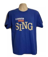Illumination Presents Sing The Movie Adult Large Blue TShirt - $370.68 MXN