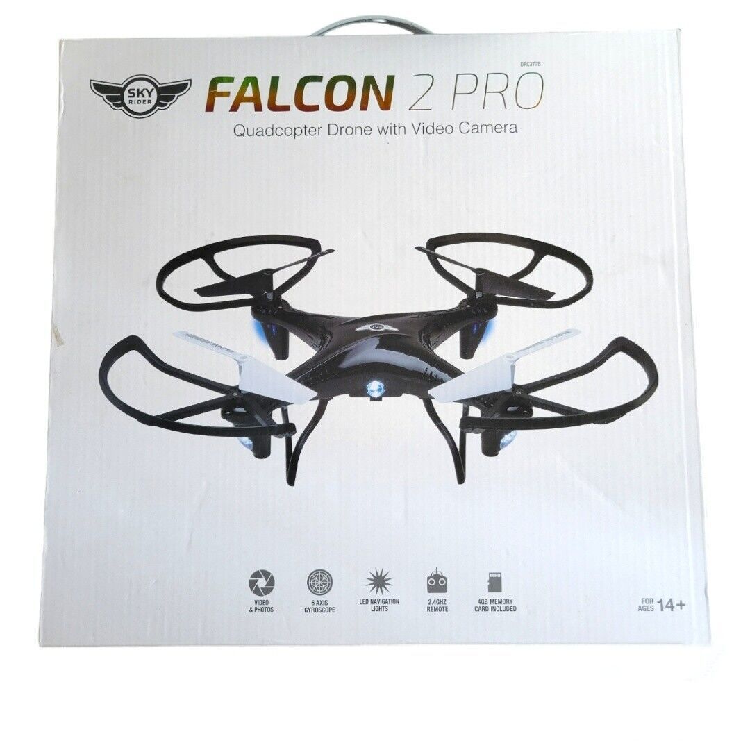 Primary image for NEW Sky Rider Falcon 2 Pro Quadcopter Drone With Video Camera