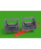 OEM 2007-2018 bmw x5 x6 e70 e71 radiator bracket mount holder pair 2 - $639.65 MXN