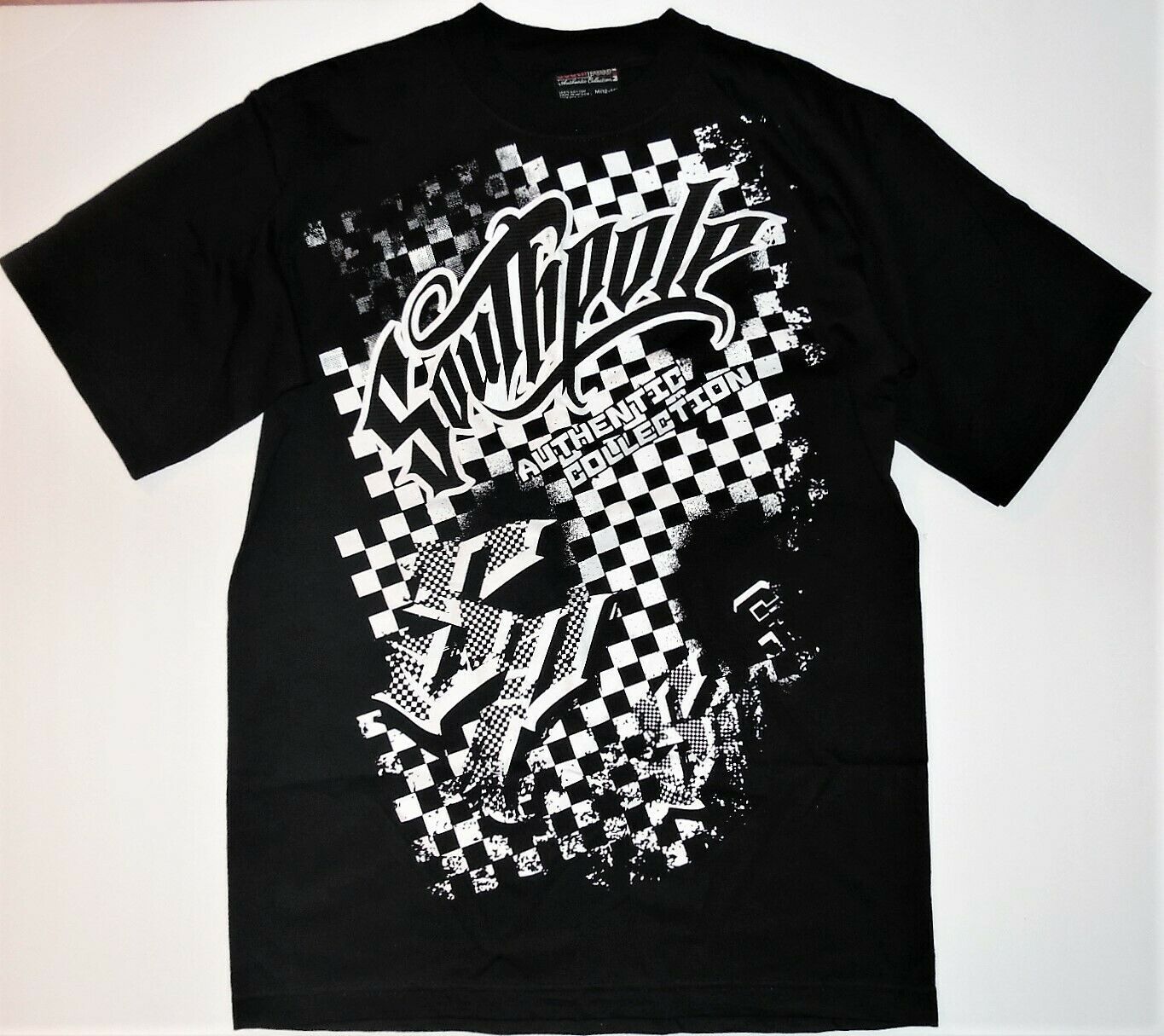 Southpole Boys Black and White T-Shirt Size Medium 12-14 NWT - $14.01