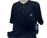 NEW Buffalo Outdoors Henley Shirt Mens XXL Navy Workwear - $13.20