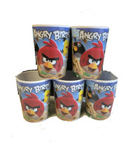 ANGRY BIRD PLASTIC DRINKING CUPS - 5 pcs per order - £6.99 GBP