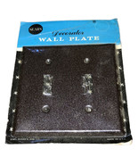 Vintage Sears Wall Plate Metal Double Switchplate - £9.67 GBP