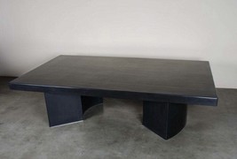 Curve Rectangular Cocktail Table, Black Lacquer, Coffee Table, Low Coffe... - $12,000.00