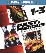 The Fast and the Furious Trilogy (Blu-ray Disc, 2014, 3-Disc Set-----C91 - £7.58 GBP