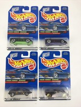 Mattel Hot Wheels Tech Tones Series #745 #746 #747 #748 Vintage 1997 4-CAR Set - £11.74 GBP