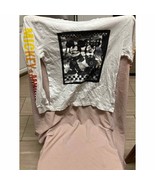 Rare Mickey &amp; Minnie Disney X Vans Woman’s Long Sleeve Shirt Size XS  - £19.38 GBP