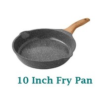 Pioneer Woman ~ Charcoal Speckle ~ 10&quot; Frypan ~ Nonstick ~ Cast Aluminum - $35.00