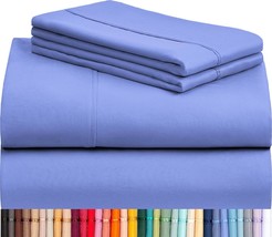 LuxClub 4 PC Twin Sheet, Bed Sheets Twin Size, Deep Pockets - $45.04