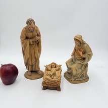 ANRI KARL KUOLT Wood Carvings ITALY Nativity Set Large 10in Folk Art Chr... - $1,080.00