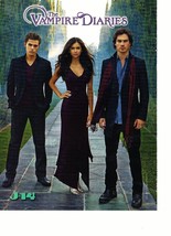 Vampire Diaries teen magazine pinup clipping Paul Wesley Ian Somerhalder - £2.75 GBP