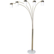 Five Light Gold Metal Floor Lamp - $9,563.64 MXN