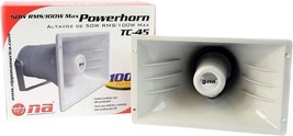 Pa Power Horn Speaker 50W Rms Indoor Outdoor 100 Watt Max Power 1 Pack. - £31.93 GBP
