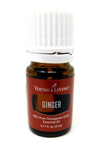 Ginger Essential Oil 5ml Young Living Brand Sealed Aromatherapy US Seller C - £15.31 GBP