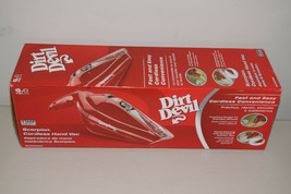 Dirt Devil Scorpion 6.0V Cordless Bagless Handheld Vac BD10050RED Vacuum Cleaner - £67.44 GBP