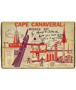 Vintage 1950&#39;s Marx Cape Canaveral Astronaut Missile Base Playset w/Inse... - £399.59 GBP