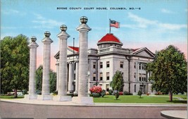 Boone County Court House Columbia MO Postcard PC379 - £7.18 GBP