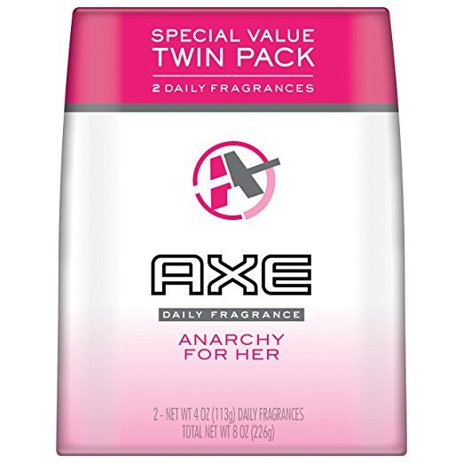 AXE Body Spray for Women, Anarchy For Her 4 oz, Twin Pack 2 Pack Set - $22.00