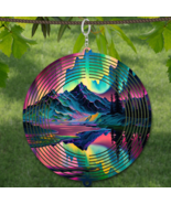 Mountains &amp; Lake WindSpinner Wind Spinner 10&quot; /w FREE Shipping - $34.30 CAD