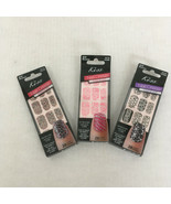 Lot of 3 Kiss nail dress  package numbers 56704 56743 56706 new old stock  - €21,19 EUR