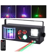 Party Lights, Dj Disco Lights For Parties, 4 In 1 Mixed Effect, Sound Ac... - £114.20 GBP