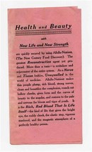 Alfalfa Chemical Company Brochure on Alfalfa Nutrient 1910 - £30.07 GBP