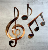 Musical Note Set 3 Including Treble Clef Wall Accents - £18.20 GBP