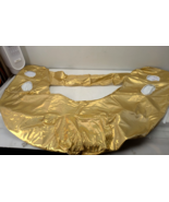 Winqik 48&quot; Gold Glitter Swim Ring for Pool Beach Lake Glitter Pool Infla... - $26.93 CAD