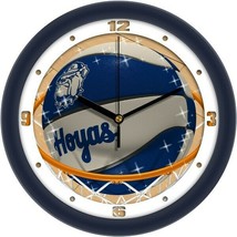 Georgetown Hoyas Slam Dunk Basketball clock - £30.11 GBP