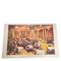 Postcard Garden Court Palace Hotel San Francisco California Dining Room ... - $4.98