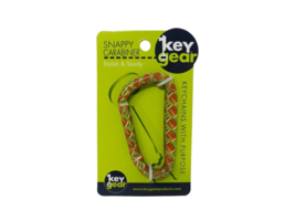 Key Gear Snappy Carabiner Keychain - New - Football - £6.28 GBP
