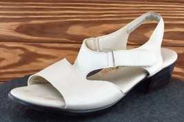 Sas Tripad Comfort Size 9.5 N Beige Slingback Leather Women Sandal Shoes - £15.53 GBP