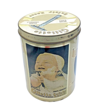 Vintage Chein Co Gillette Tin Safety Razor Can Lid Shaving Baby Ad Bath Decor - £21.90 GBP